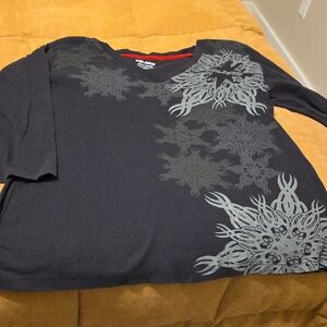 Polaris Women's Black Long Sleeve Tee